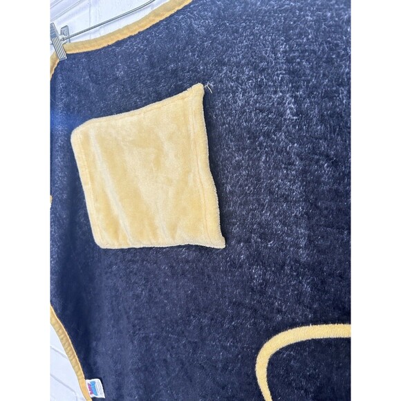 Batman Cape Blanket Doubles As A Cape Super Blanky One Small Hole As Pictured - Picture 10 of 13